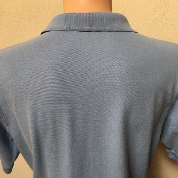 LL Bean Blue Polo Shirt Men’s M - Picture 4 of 7